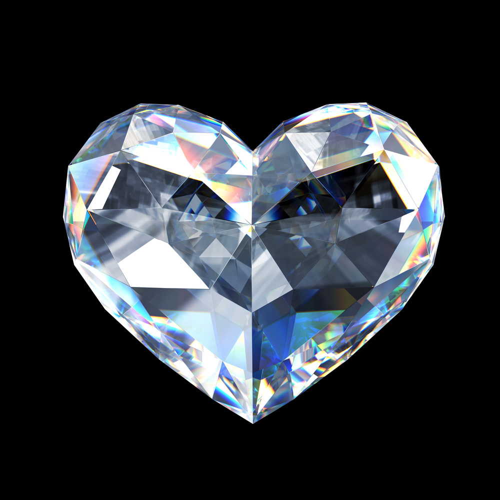 Diamond heart